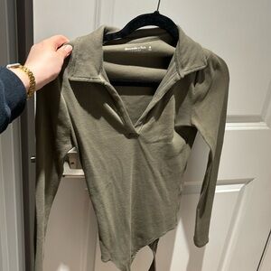 abercrombie ribbed bodysuit